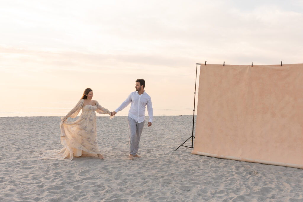 Backdrop on the Beach magic