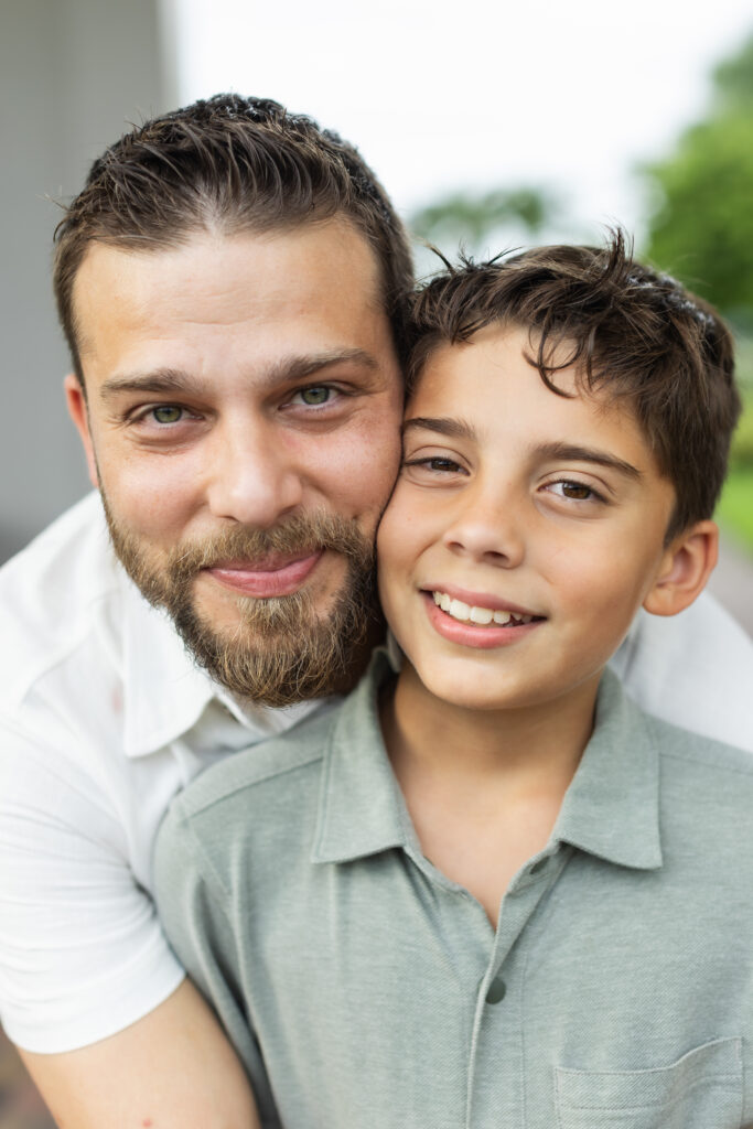 FATHER and SON