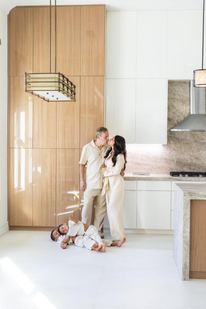 a family at home