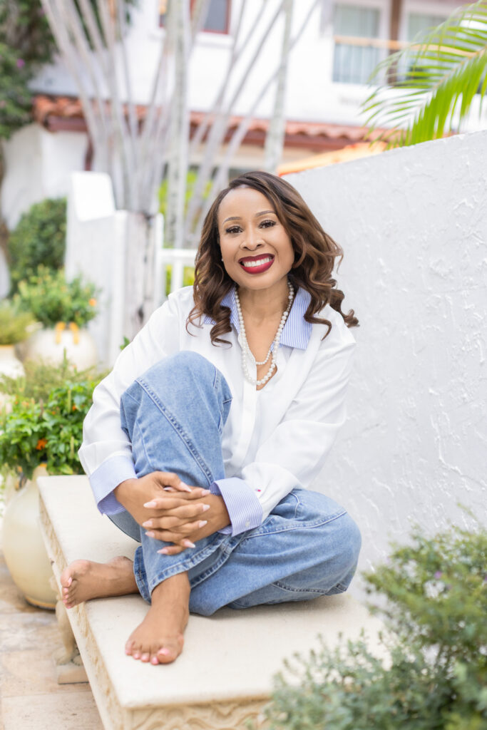 Professional headshot for female author and writer