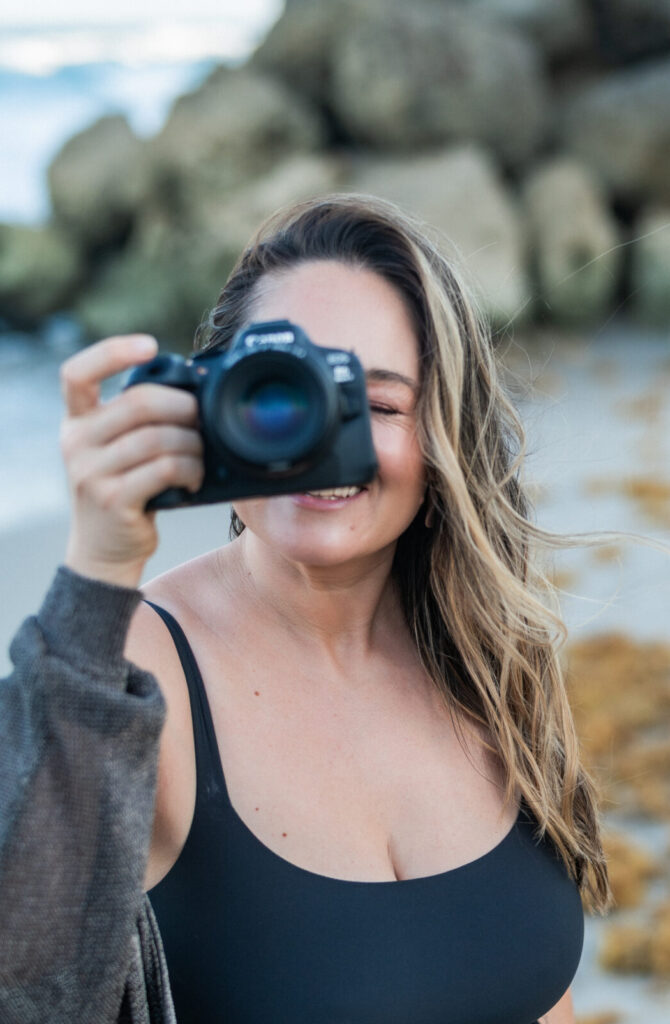Portrait of Elina, Palm Beach portrait photographer and owner of Elina’s Dream Photography
