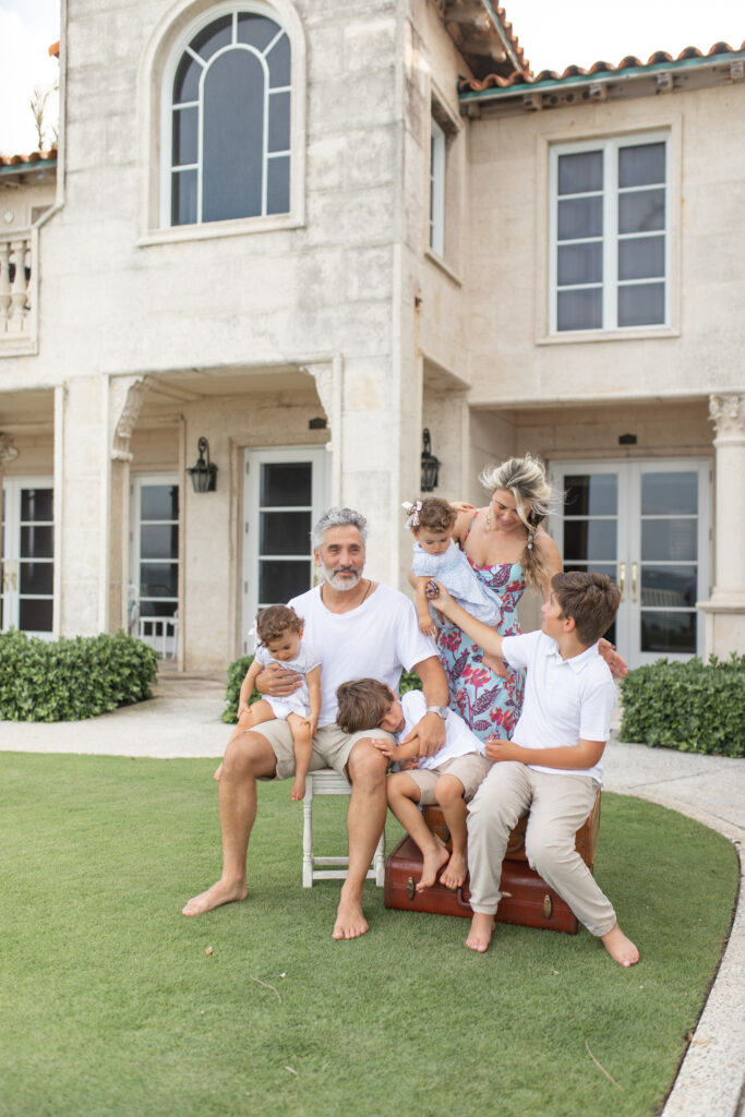 Family timeless portrait, Palm Beach