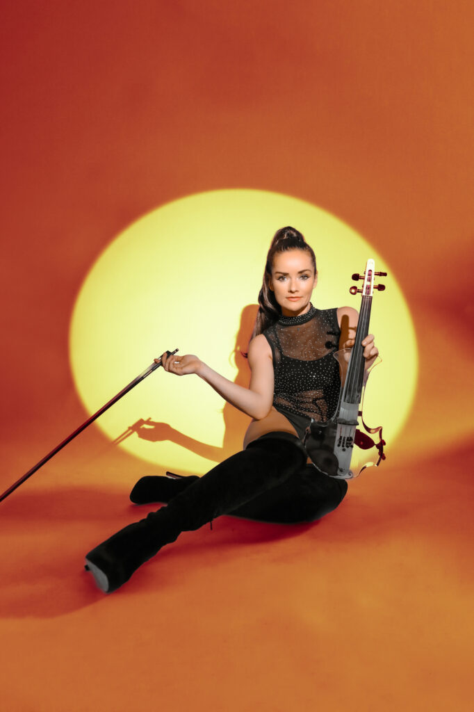 Violinist in style